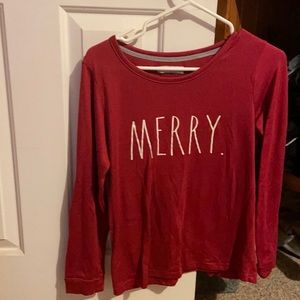 Rae Dunn Christmas jammie set